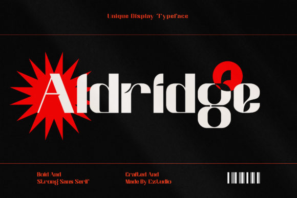 Aldridge Display Font for Web Design