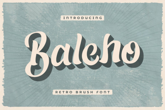Baleho: A Bold Display Font for Web Design