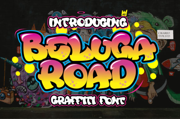 Beluga Road: A Bold Display Font for Editorial Design