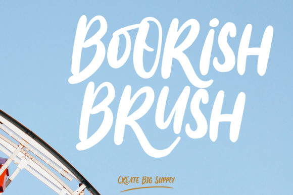 Boorish Brush: The Font That Elevates Your Digital Brand