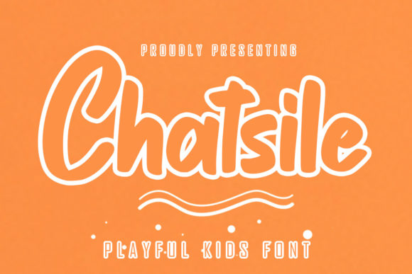 Chatsile: A Display Font for Web Design and Brand Identity