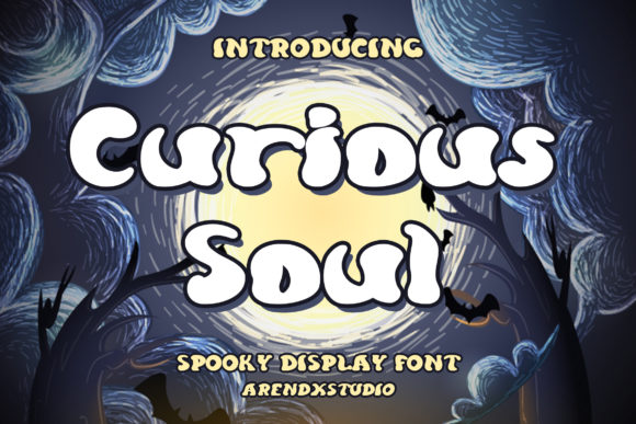 Curious Soul: A Whimsical Display Font for Digital Creativity