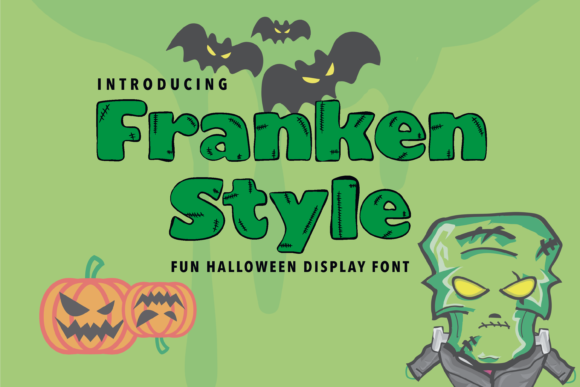 Franken Style: A Playful Display Font for Editorial Design