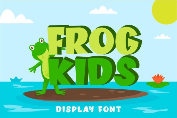Frog Kids Font for Eye-Catching Campaigns