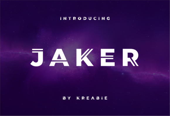 Jaker: A Bold Display Font for Modern Campaigns