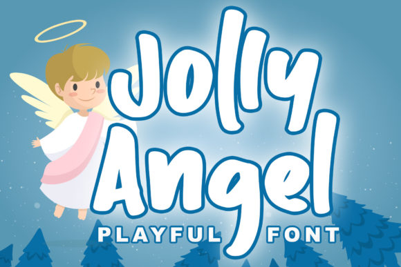 Jolly Angel: A Modern Display Font for Bold Branding