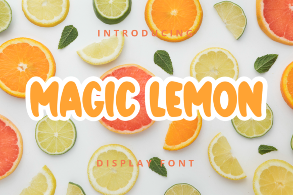 Magic Lemon: A Playful Font That Boosts Brand Identity