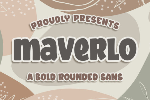 Maverlo Font for Handmade Creations