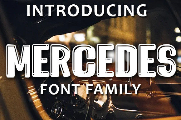 Mercedes Font for Branding: A Stylish Upgrade for Small Businesses