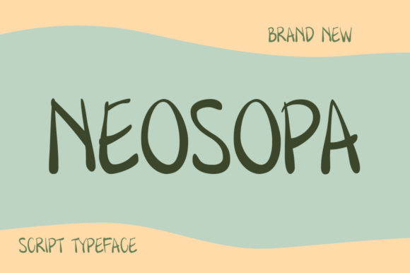 Neosopa: The Font That Makes Your Message Stand Out