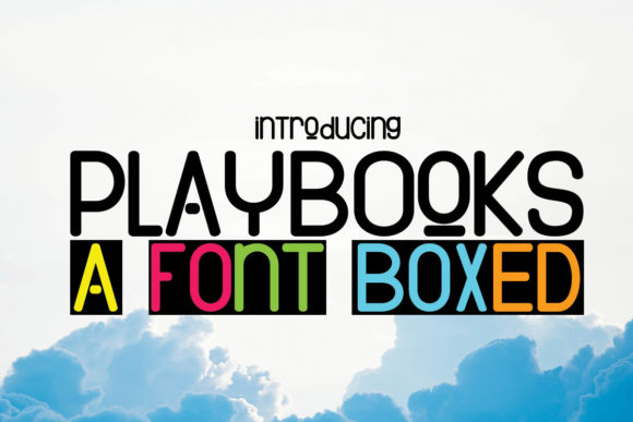 PlayBooks: A Versatile Display Font for Modern Branding