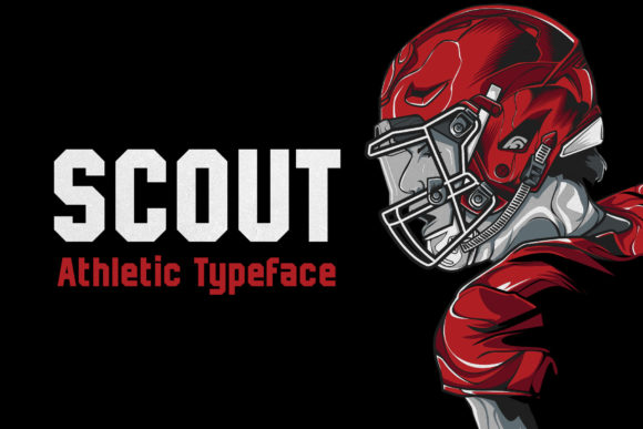 Scout: A Bold Display Font for Crafters and Product Creators