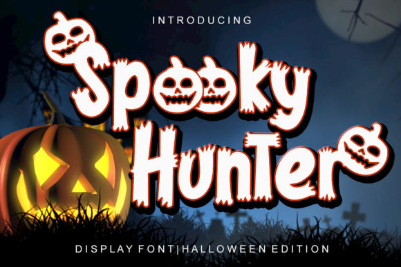 Spooky Hunter: A Font That Adds Mystery to Your Editorial Design